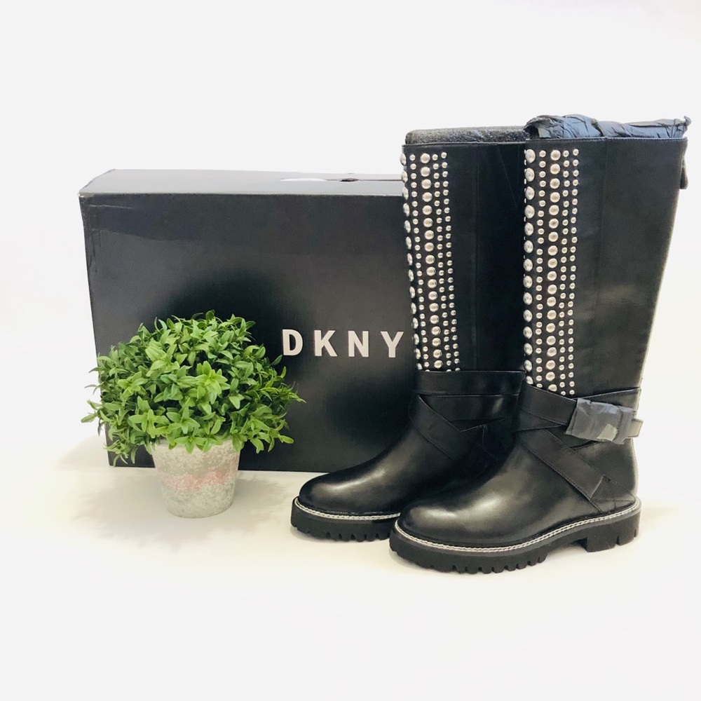 DKNY Babz Knee High Boots - Black Size: 5.5